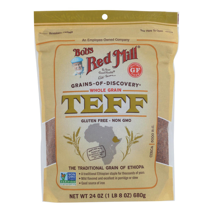 Bob's Red Mill - Teff Whole Grain - Case Of 4 - 24 Oz Biskets Pantry 