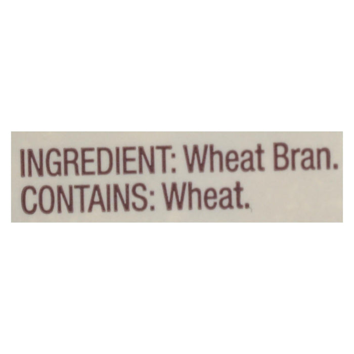 Bob's Red Mill - Wheat Bran - Case Of 4-8 Oz Biskets Pantry 