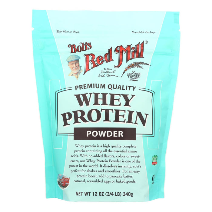 Bob's Red Mill - Whey Protein Powder - 12 Oz - Case Of 4 Biskets Pantry 