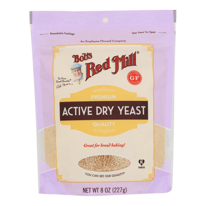 Bob's Red Mill - Yeast Active Dry - Case Of 4-8 Oz Biskets Pantry 