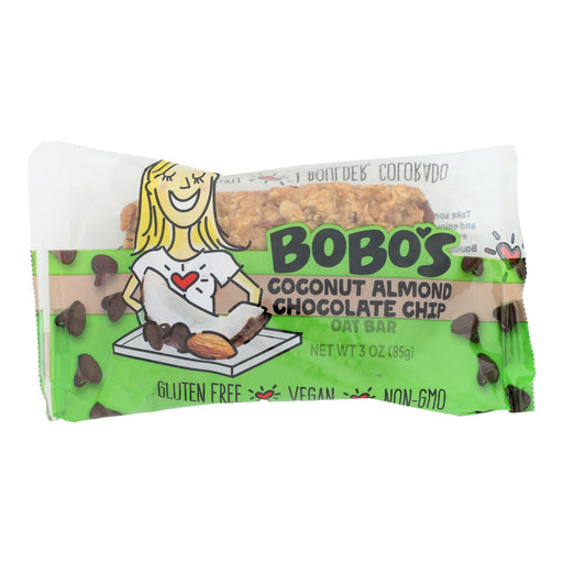 Bobo's Oat Bars - All Natural - Gluten Free - Chocolate Almond - 3 Oz Bars - Case Of 12 Biskets Pantry 