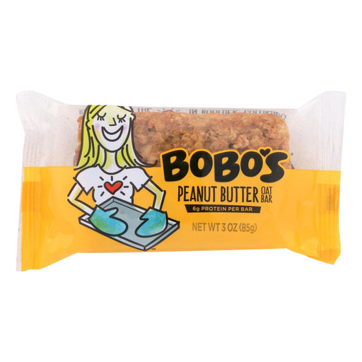 Bobo's Oat Bars - All Natural - Peanut Butter - 3 Oz Bars - Case Of 12 Biskets Pantry 