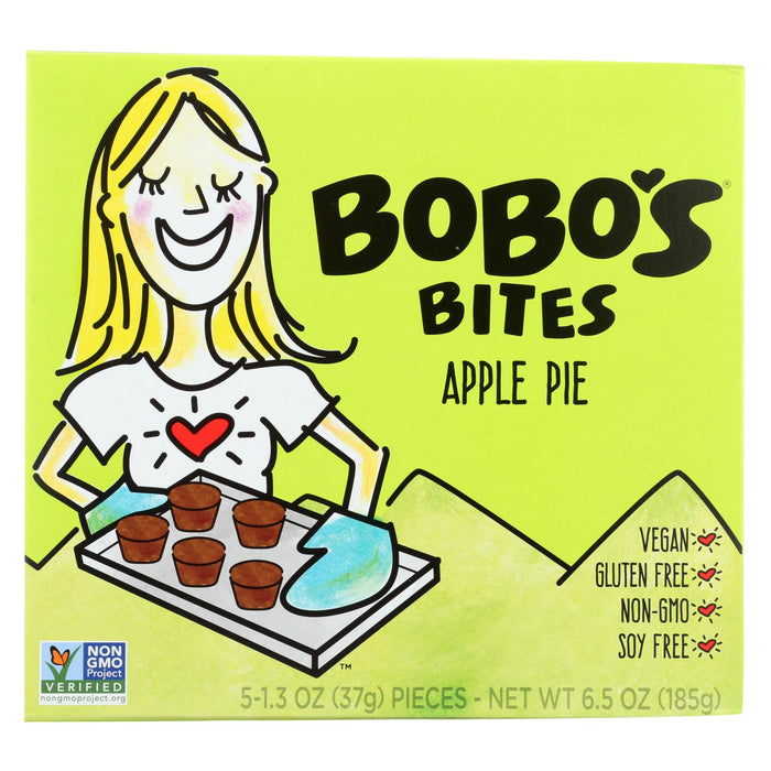 Bobo's Oat Bars - Apple Pie - Gluten Free - Case Of 6 - 1.3 Oz. Biskets Pantry 