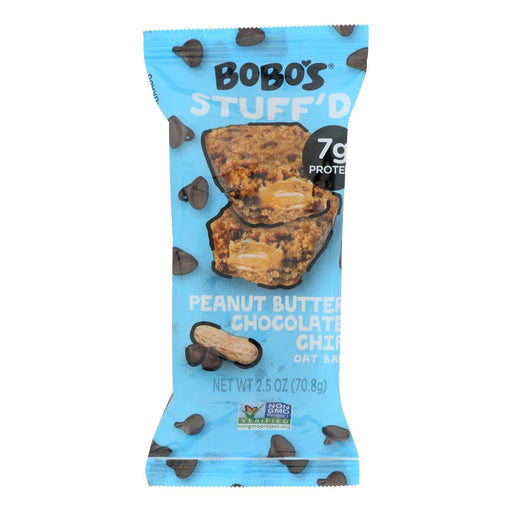 Bobo's Oat Bars - Oat Bar - Peanut Butter Filled Chocolate Chip - Case Of 12 - 2.5 Oz Biskets Pantry 