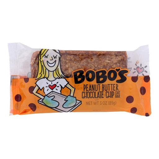 Bobo's Oat Bars - Oat Bars Peanut Butter Cchip - Case Of 12 - 3 Oz Biskets Pantry 