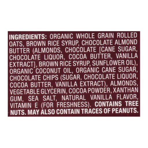 Bobo's Oat Bars - Oat Bite Chocolate Almond Brownie - Case Of 6-5/1.3 Oz Biskets Pantry 