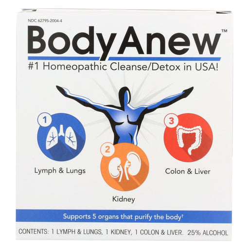 Bodyanew - Cleanse - Multipack Oral Drops - 50 Ml - 3 Count Biskets Pantry 