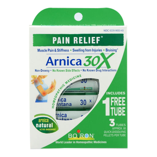 Boiron - Arnicare 30x Pain Relief Tube - 3 Count Biskets Pantry 