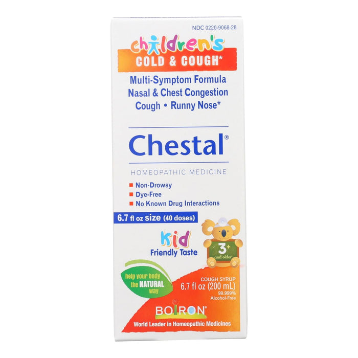 Boiron - Children's Chestal Cough And Cold - 6.7 Oz Biskets Pantry 