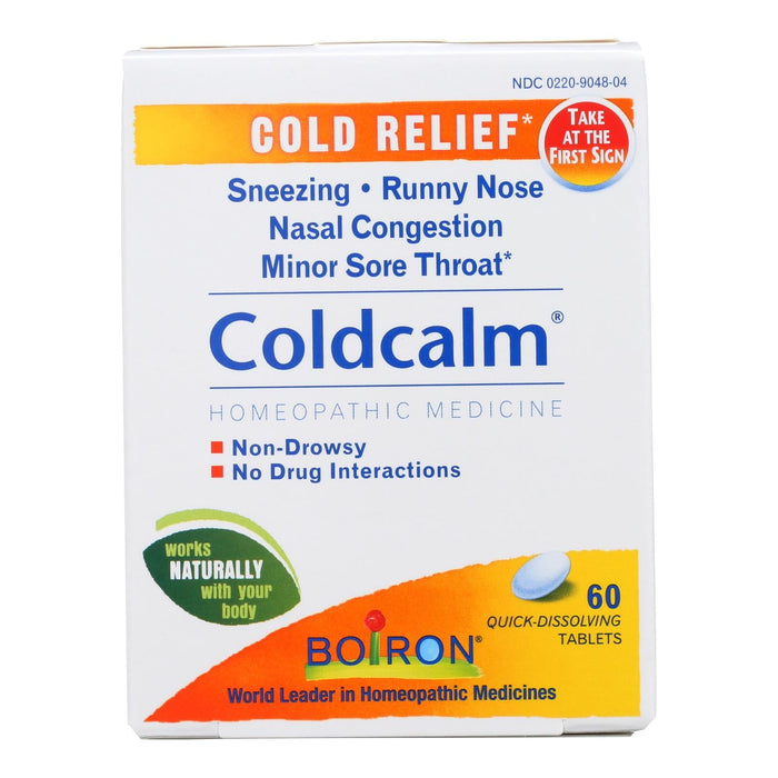 Boiron - Coldcalm Cold - 60 Tablets Biskets Pantry 