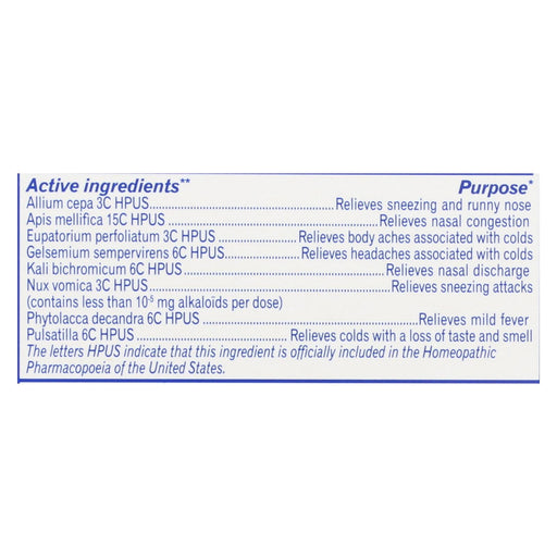 Boiron - Coldcalm - Liquid - 30 Dose - 30 Dose Biskets Pantry 