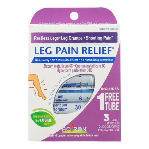 Boiron - Leg Pain Relief - 3 Tubes Biskets Pantry 