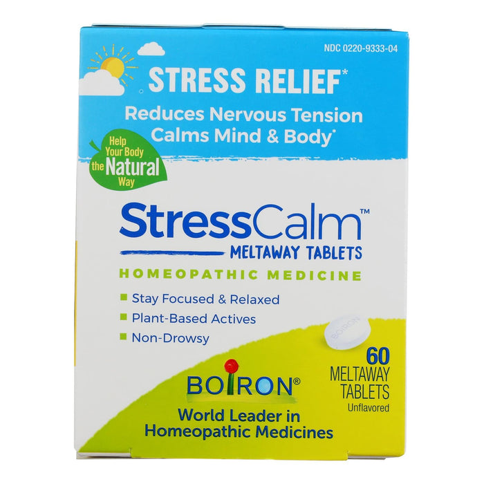 Boiron - Stress Relief Stress Calm - 1 Each 1-60 Tab Biskets Pantry 