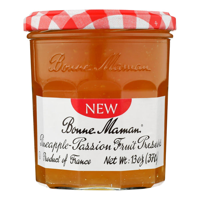 Bonne Maman - Preserves Pineap Pasn - Case Of 6-13 Oz Biskets Pantry 