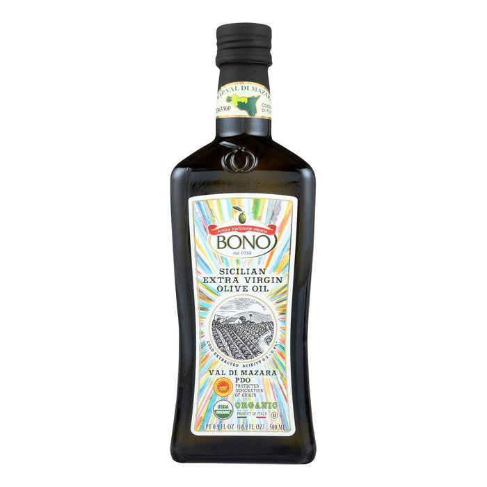 Bono - Evoo Organic Val Di Mazara - Case Of 6 - 16.9 Fz Biskets Pantry 