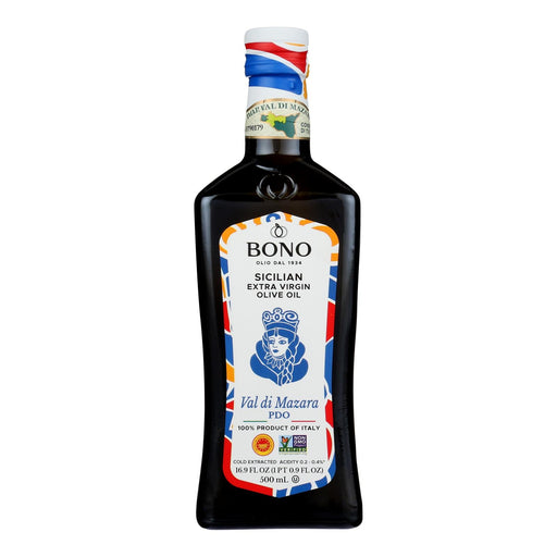 Bono Sicilian Extra Virgin Olive Oil  - Case Of 6 - 16.9 Fz Biskets Pantry 
