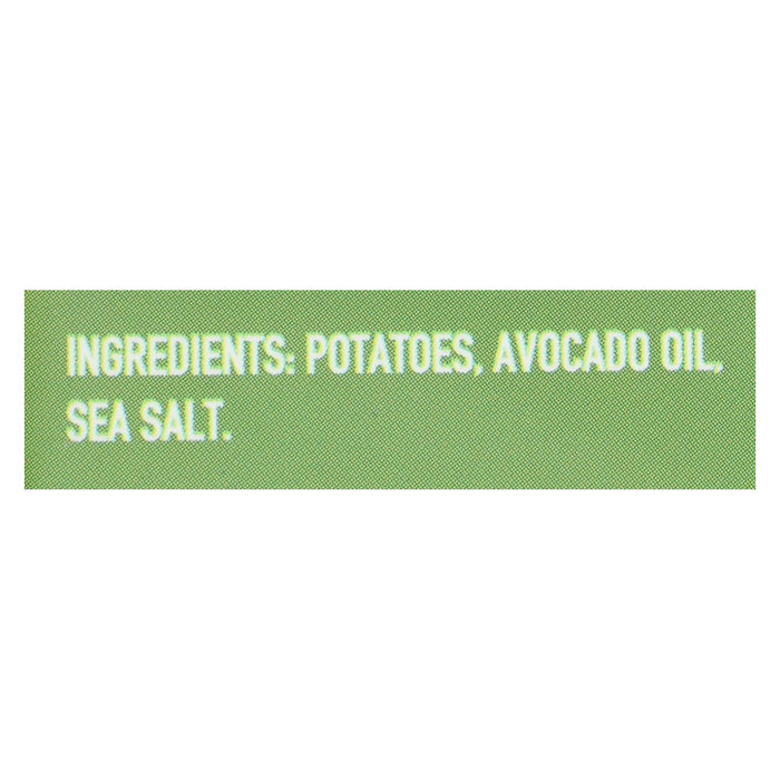 Boulder Canyon - Avocado Oil Canyon Cut Potato Chips - Sea Salt - Case Of 12 - 5.25 Oz. Biskets Pantry 