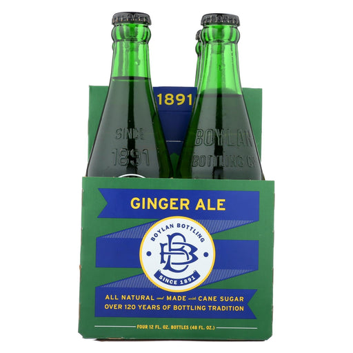Boylan Bottling - Soda - Ginger Ale - Case Of 6 - 4/12 Fl Oz. Biskets Pantry 