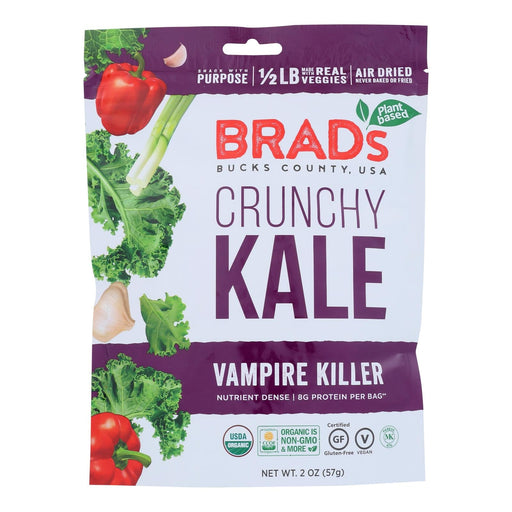 Brad's Plant Based - Raw Crunch - Vampire Killer - Case Of 12 - 2 Oz. Biskets Pantry 