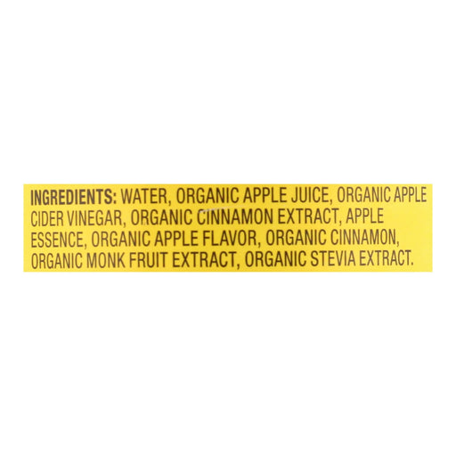Bragg - Apple Cider Vinegar Apple Cinnamon Refresh - Case Of 12-16 Fz Biskets Pantry 