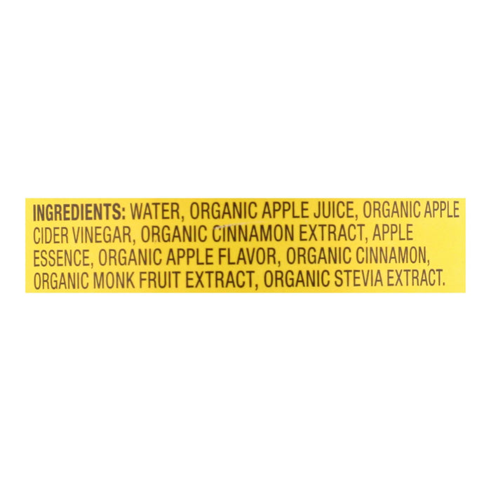 Bragg - Apple Cider Vinegar Apple Cinnamon Refresh - Case Of 12-16 Fz Biskets Pantry 