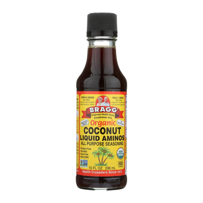 Bragg - Liquid Aminos - Organic - Coconut - Case Of 12 - 10 Fl Oz Biskets Pantry 