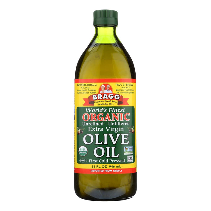 Bragg - Olive Oil - Organic - Extra Virgin - 32 Oz - Case Of 12 Biskets Pantry 