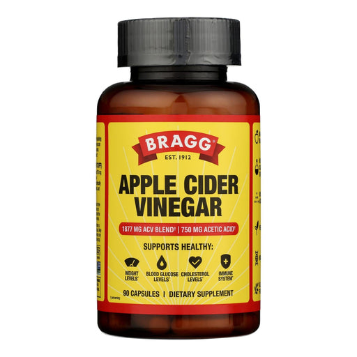 Bragg - Supp Apple Cider Vinegar - 1 Each-90 Cap Biskets Pantry 