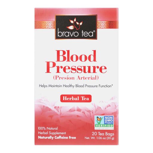 Bravo Teas And Herbs - Tea - Blood Pressure - 20 Bag Biskets Pantry 