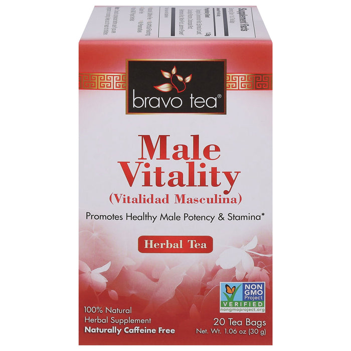 Bravo Teas And Herbs - Tea - Male Vitality - 20 Bag Biskets Pantry 