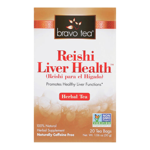 Bravo Teas And Herbs - Tea - Reishi Liver Health - 20 Bag Biskets Pantry 