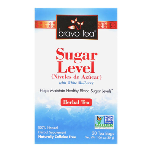 Bravo Teas And Herbs - Tea - Sugar Level - 20 Bag Biskets Pantry 