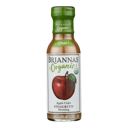 Brianna's - Dressing Apple Cdr Vngt - Case Of 6-10 Fz Biskets Pantry 