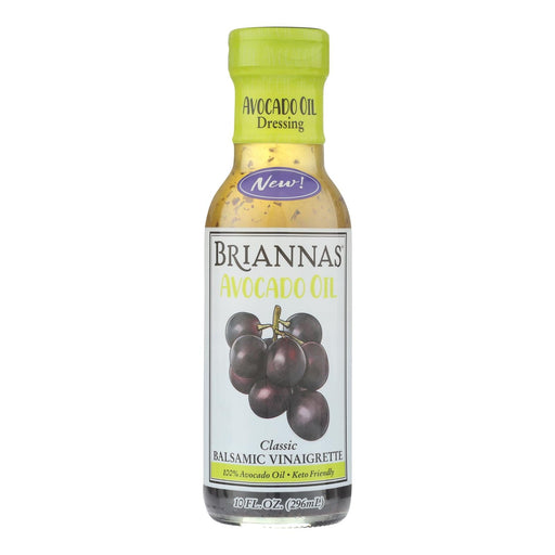Brianna's - Dressing Classic Bals Vin - Case Of 6-10 Fz Biskets Pantry 
