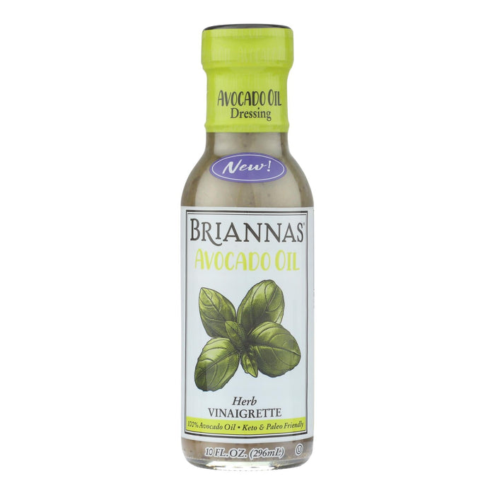 Brianna's - Dressing Herb Vin Avo Oil - Case Of 6-10 Fz Biskets Pantry 