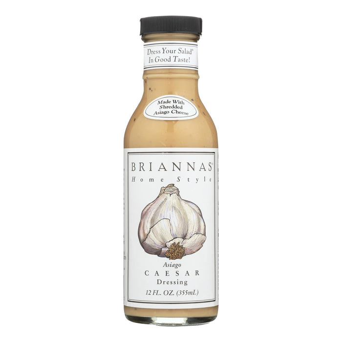 Brianna's - Salad Dressing - Asiago Caesar - Case Of 6 - 12 Fl Oz. Biskets Pantry 