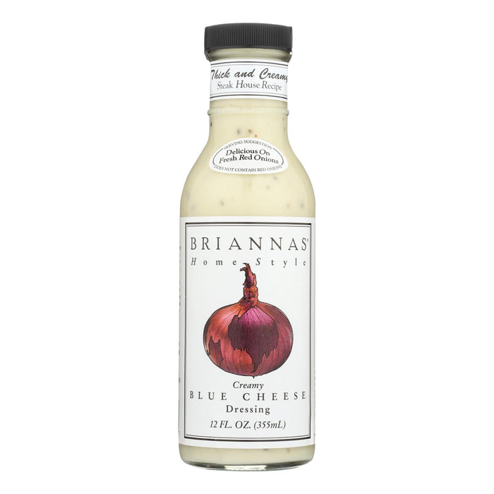 Brianna's - Salad Dressing - Creamy Blue Cheese - Case Of 6 - 12 Fl Oz. Biskets Pantry 