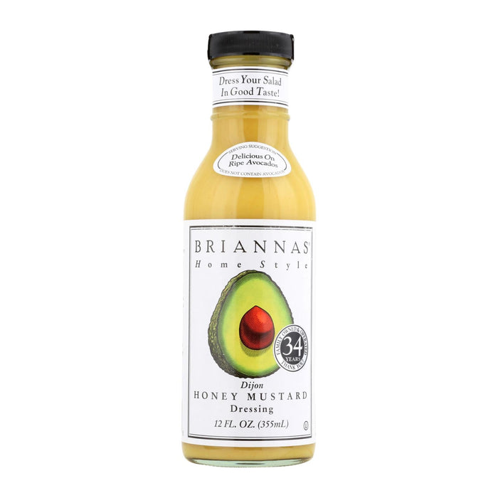 Brianna's - Salad Dressing - Dijon Honey Mustard - Case Of 6 - 12 Fl Oz. Biskets Pantry 