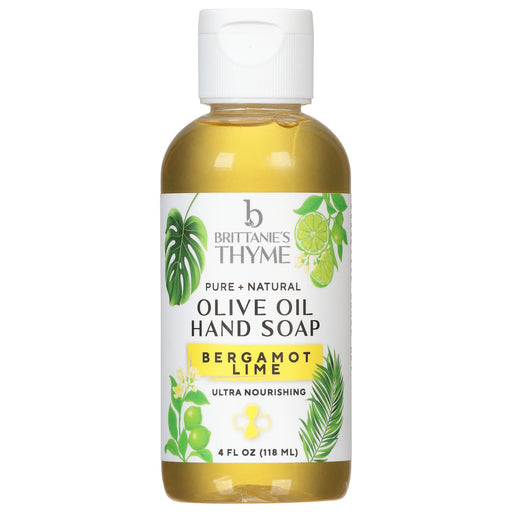 Brittanie's Thyme - Hand Soap Liquid Brgmnt Lime - 1 Each-4 Fz Biskets Pantry 