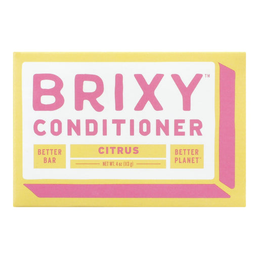 Brixy - Conditioner Bar Citrus - 1 Each -4 Oz Biskets Pantry 