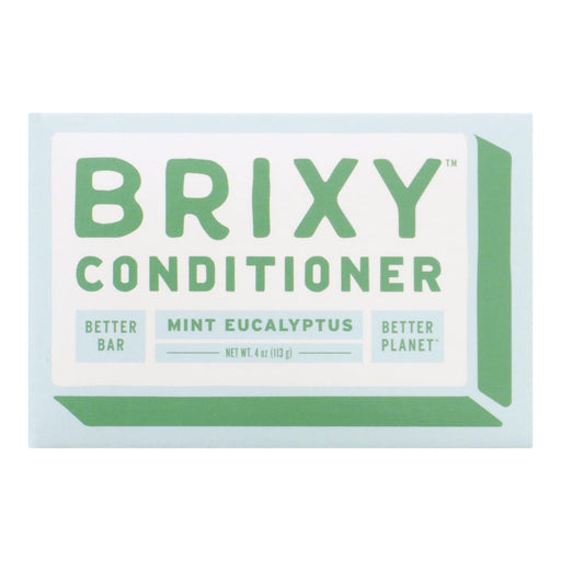 Brixy - Conditioner Bar Mint Eucalyptus - 1 Each -4 Oz Biskets Pantry 