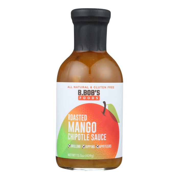 Bronco Bob's - Chipotle Sauce - Roasted Mango - Case Of 6 - 15.5 Fl Oz. Biskets Pantry 