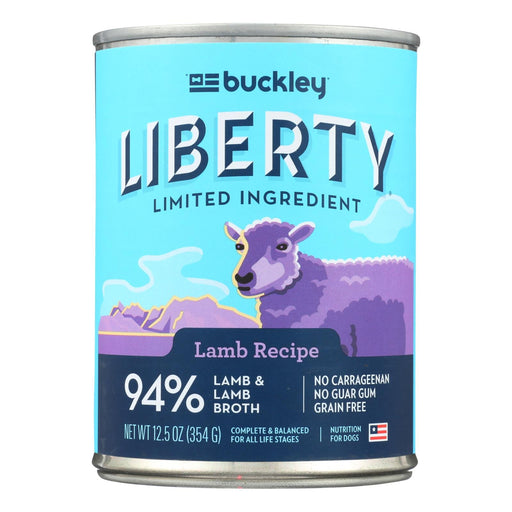 Buckley - Liberty We Food Lamb - Case Of 12 - 12.5 Oz Biskets Pantry 
