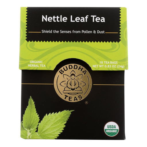 Buddha Teas - Organic Tea - Nettle Leaf - Case Of 6 - 18 Count Biskets Pantry 