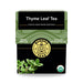 Buddha Teas - Organic Tea - Thyme Leaf - Case Of 6 - 18 Count Biskets Pantry 