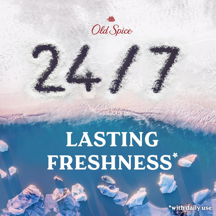 Gentleman'S Exfoliating & Moisturizing Body Wash for Men, 24/7 Shower Fresh with Long Lasting Scent, Renewing Vitamin B3 Blend, Himalayan Sea Salt + Glacier Water Scent, 26 Oz