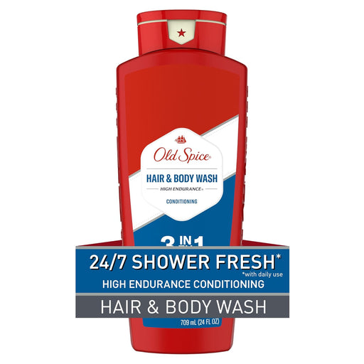 Refreshing 2-In-1 Hair & Body Wash Conditioner for Men, High Endurance, 3X Defense, 24/7 Shower Fresh with Lasting Scent, Scented, 24 Oz