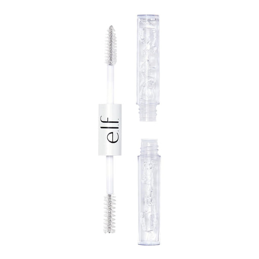 Clear Brow & Lash Mascara, Dual-Sided Brushable Clear Gel for Groomed Brows & Eyelashes, Long-Wear Conditioning Formula, Vegan & Cruelty-Free