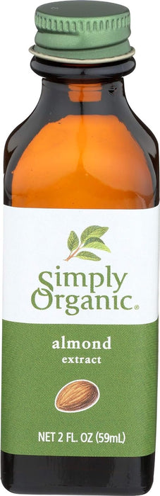 Simply Organic Almond Extract, Certified Organic | 2 oz | Pack of 1