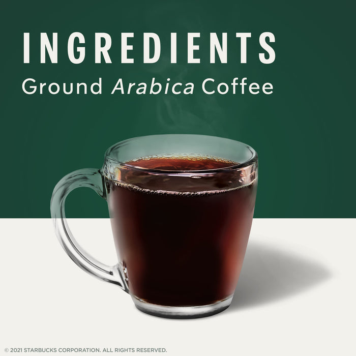 Starbucks Ground Coffee, Dark Roast Coffee, Caffè Verona, 100% Arabica, 1 bag (18 oz)